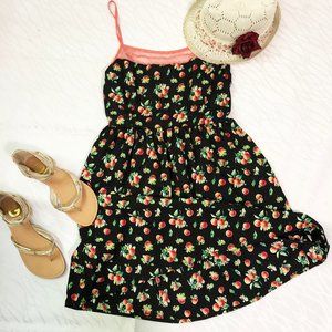 Lottie & Holly apple print dress